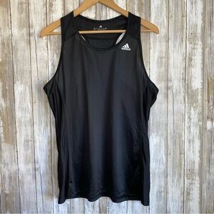 Adidas Black Tech Fit Climalite Tank